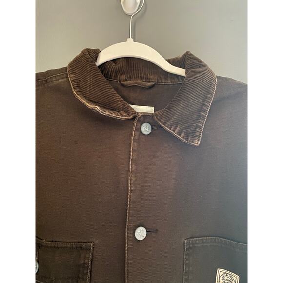 Vintage Arizona Barn Chore Jacket 90's Brown Mens Size Large - Picture 3 of 9